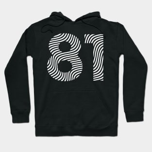 81 birthday celebration Hoodie